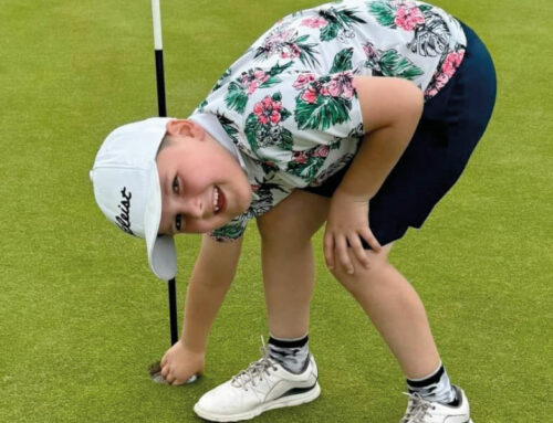 Bobby gets a hole-in-one at Carden Park